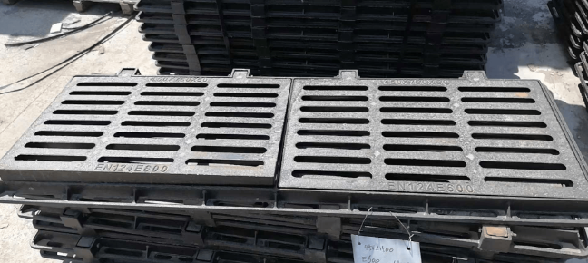 徐闻球墨铸铁连体双篦展示